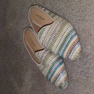 SERRA Lightly Worn Multi-color Flats Pointed toe (aldi brand shoe) Size 7